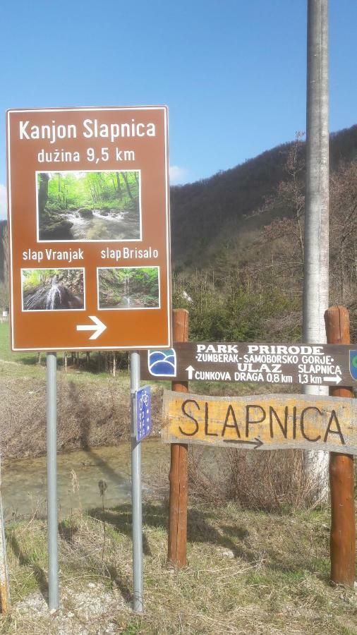Mobile Home Slapnica U Parku Prirode Zumberak Krasic 外观 照片